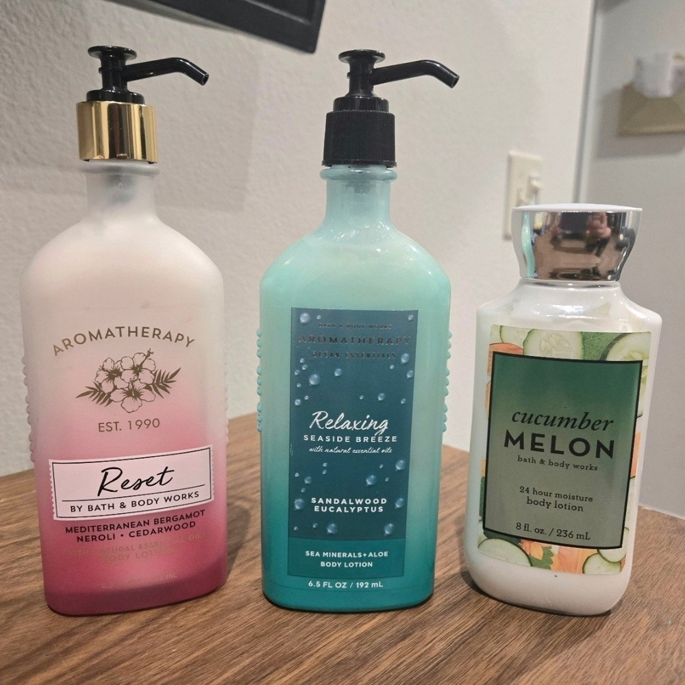 Bath & Body Works Aromatherapy and Lotion Set